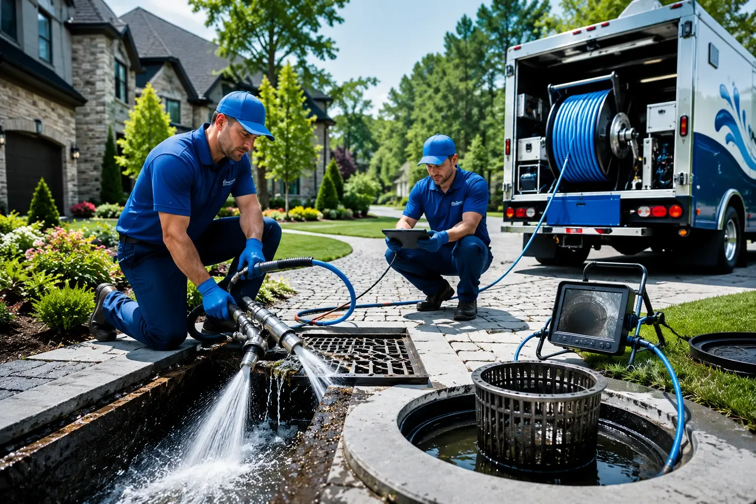 Local outdoor drain cleaning professionals in Hancock, MI