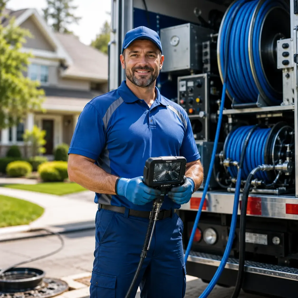 Local outdoor drain cleaning specialists in Hancock, MI